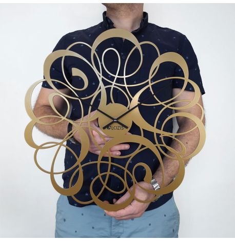 Настенные часы Freya Bronze (бронзовые), 50 см