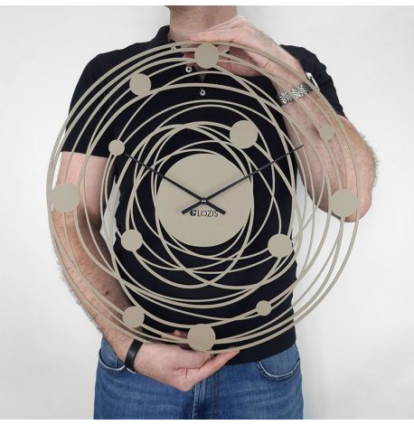 Настенные часы Solar Beige (бежевые), 50 см