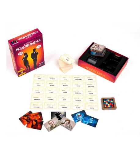 Настольная игра «Кодовые имена: игра слов» (украинский язык)