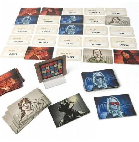 Настольная игра «Кодовые имена: игра слов» (украинский язык)