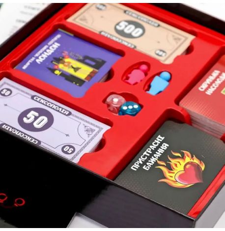 Гра для пар «Сексополія» (українська мова) 18+