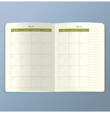 Блокнот-планер «4 Сезона: Весна»