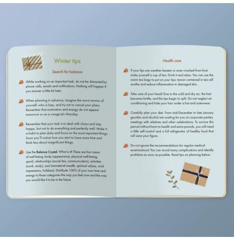 Блокнот-планер «4 Сезона: Зима»