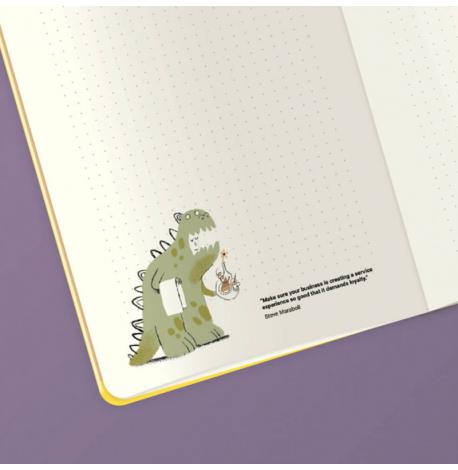 Блокнот Inspiring Notebook Yellow