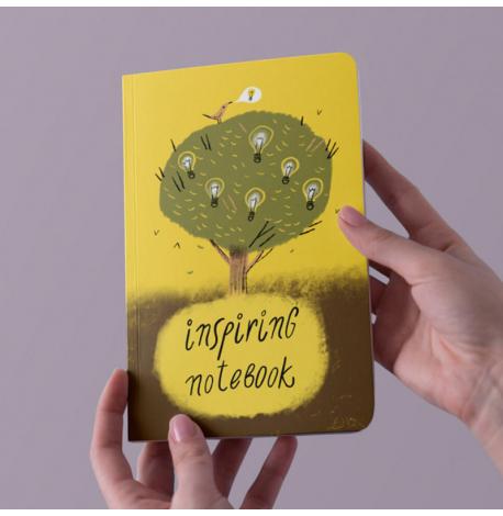 Блокнот Inspiring Notebook Yellow