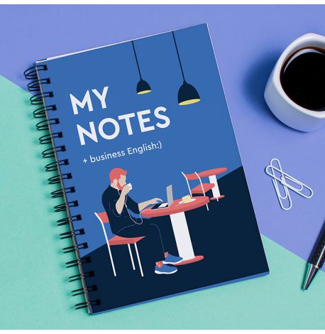 Блокнот My Notes + business English