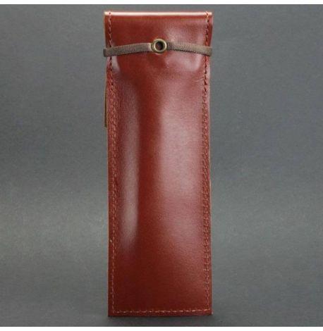 Кожаный чехол для ручек 1.0 (светло-коричневый)