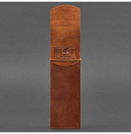 Шкіряний чохол для ручок 1.0 (світло-коричневий) шкіра Crazy Horse