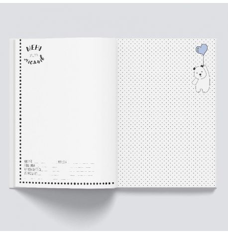 Первый альбом малыша Baby Book розовый (украинский язык)