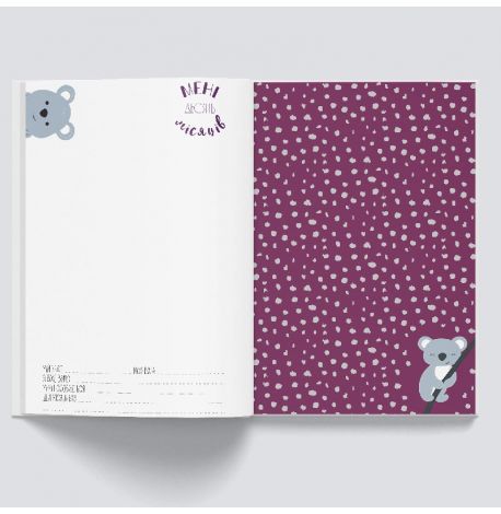 Первый альбом малыша Baby Book розовый (украинский язык)