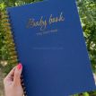 Альбом первого года жизни малыша Baby Book The first year (синий)