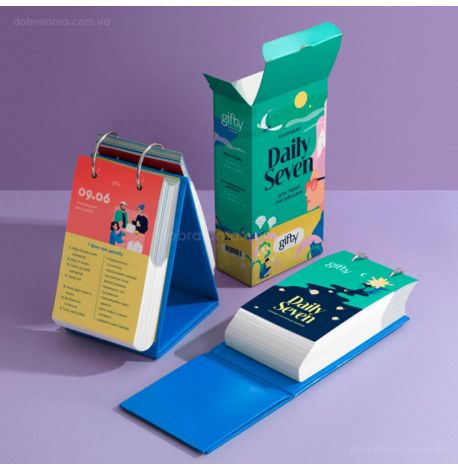 Календар Daily Seven (українська-англійська мови)