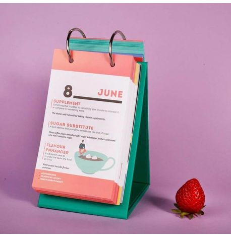 Календар Happy English Year (на кільцях)