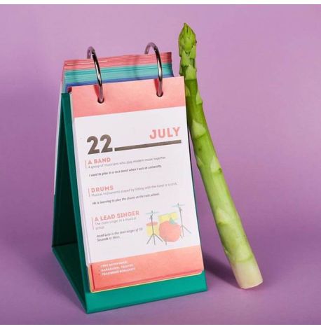 Календар Happy English Year (на кільцях)