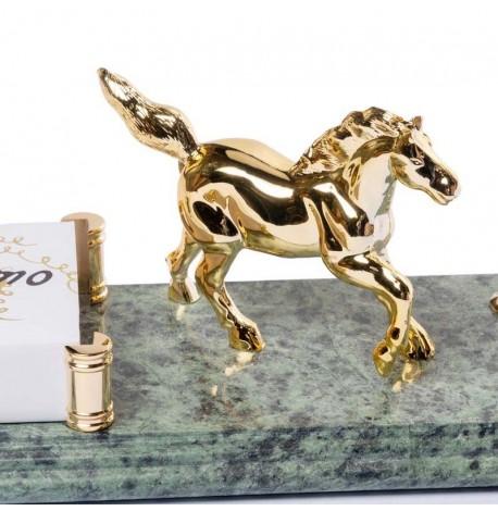 Настольный набор "Скачки" (золотистый)