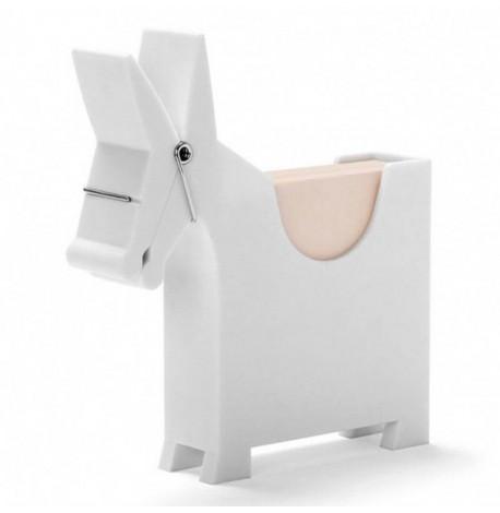 Блок для записів з підставкою Morris Monkey Business (білий)