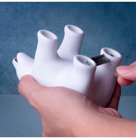 Тримач для скотча і скріпок Brown Bear Qualy (білий)