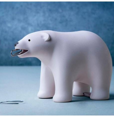 Тримач для скотча і скріпок Brown Bear Qualy (білий)