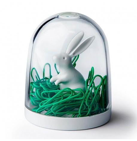 Диспенсер для скріпок Bunny in The Field Qualy