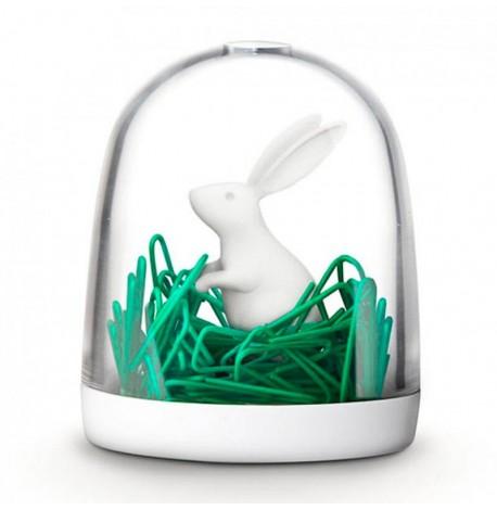 Диспенсер для скріпок Bunny in The Field Qualy