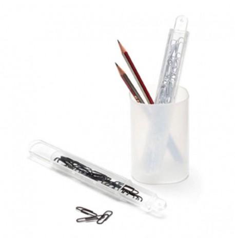 Контейнер для скрепок + белые скрепки Store Stick Monkey Business