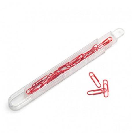 Контейнер для скрепок + красные скрепки Store Stick Monkey Business