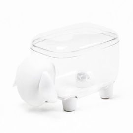 Контейнер для мелочей Sheepshape Container Junior Qualy (прозрачный-белый)
