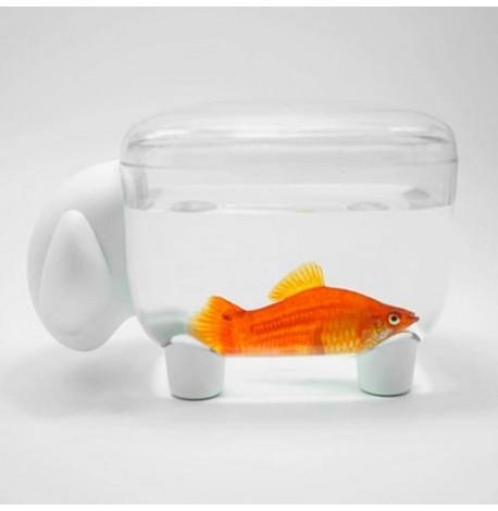 Контейнер для мелочей Sheepshape Container Junior Qualy (прозрачный-белый)