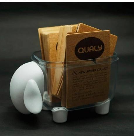 Контейнер для мелочей Sheepshape Container Junior Qualy (прозрачный-белый)