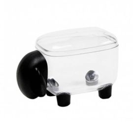 Контейнер для дрібниць Sheepshape Container Junior Qualy (прозорий-чорний)