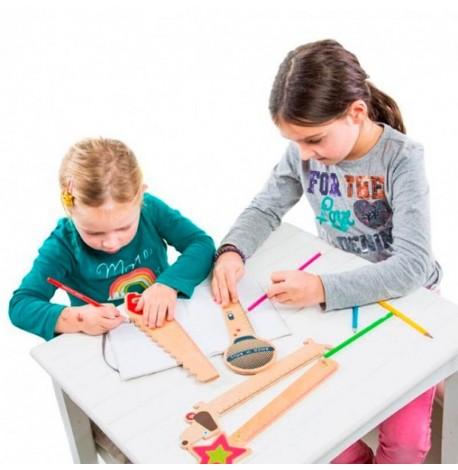 Деревянная линейка Saw Freddy Donkey