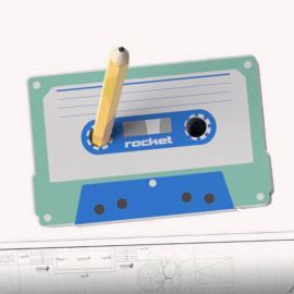 Набор для записей Cas-set Rocket Design