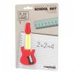 Набір для записів (олівець, точилка, ластик) School of Rock Rocket Design