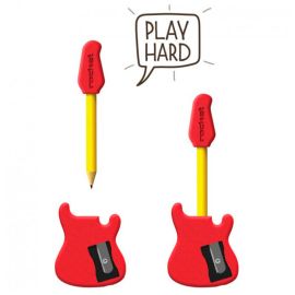 Набір для записів (олівець, точилка, ластик) School of Rock Rocket Design