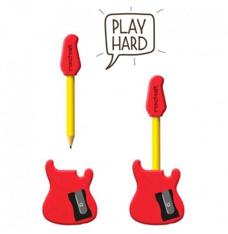 Набір для записів (олівець, точилка, ластик) School of Rock Rocket Design