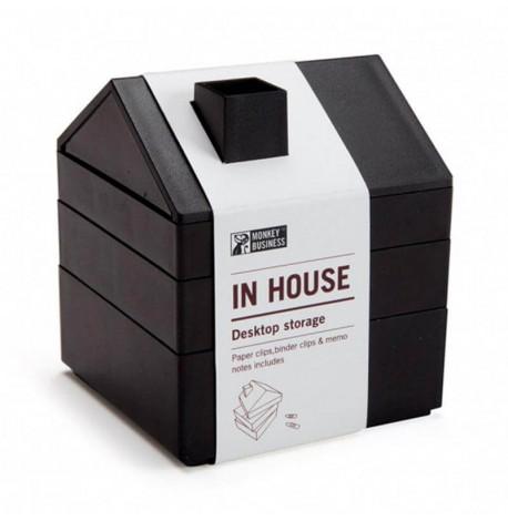 Органайзер для канцелярии In House Monkey Business (черный)