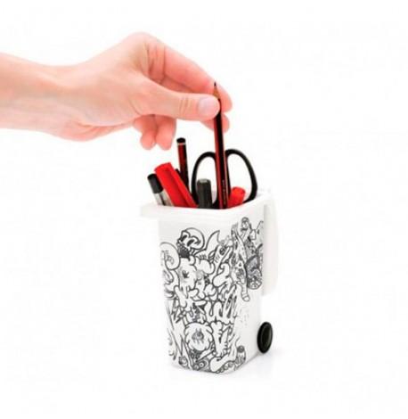 Організатор для ручок і олівців Wheelie Bin Desk Tidy DIY Luckies