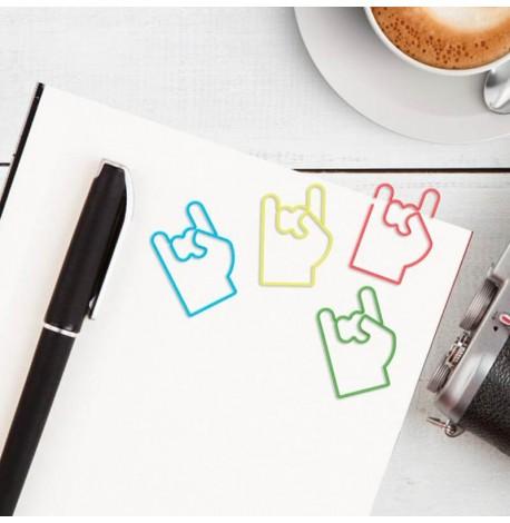 Скрепки для бумаг Clip Heroes Rocket Design