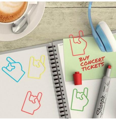 Скрепки для бумаг Clip Heroes Rocket Design