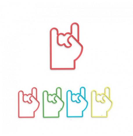 Скрепки для бумаг Clip Heroes Rocket Design