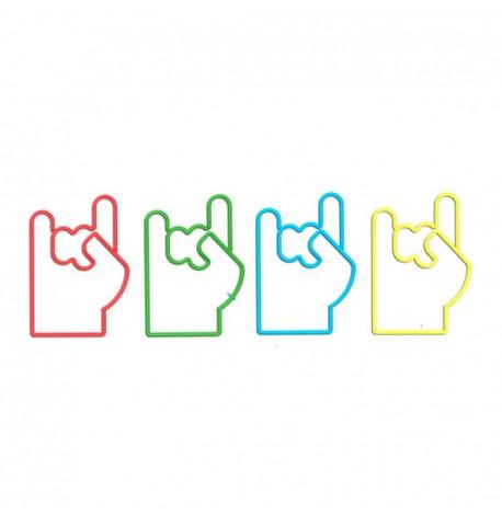 Скрепки для бумаг Clip Heroes Rocket Design