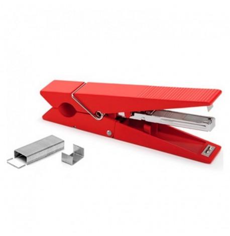 Степлер канцелярский Paper Peg OTOTO (красный)