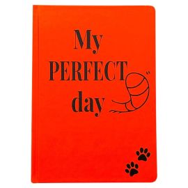 Щоденник-планер Diary My perfect day недатований (російська мова) червоний