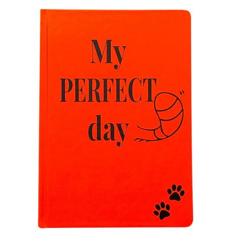Ежедневник-планер Diary My perfect day недатированный (русский язык) красный