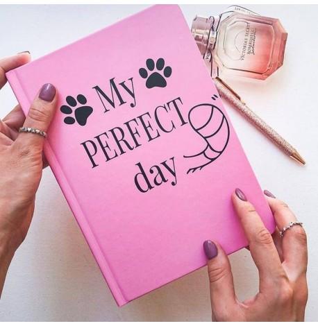 Ежедневник-планер Diary My perfect day недатированный (украинский язык) розовый 