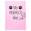 Ежедневник-планер Diary My perfect day недатированный (украинский язык) розовый 