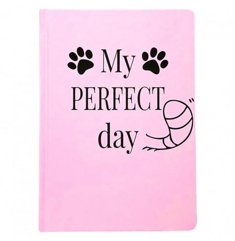 Ежедневник-планер Diary My perfect day недатированный (украинский язык) розовый 