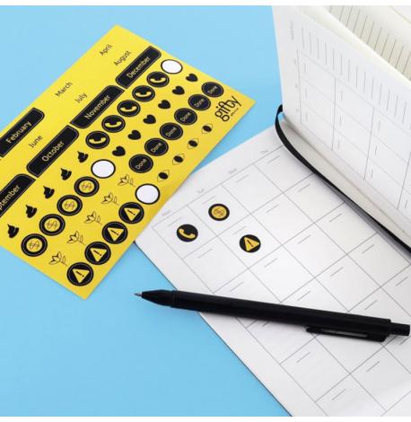 Планер IT'S A PLAN (голубой)