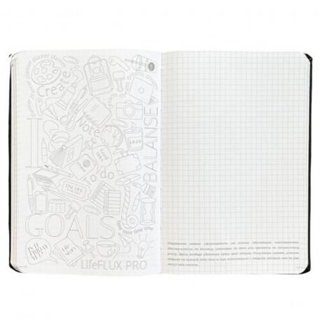 Планер-щоденник LifeFLUX "Актив" чорний (російська мова)