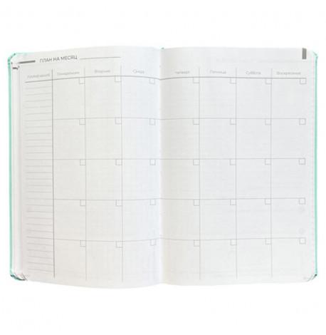 Планер-щоденник LifeFLUX "Актив" м'ятний (російська мова)